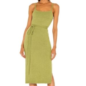 Revolve Line & Dot Mini Slit Dress